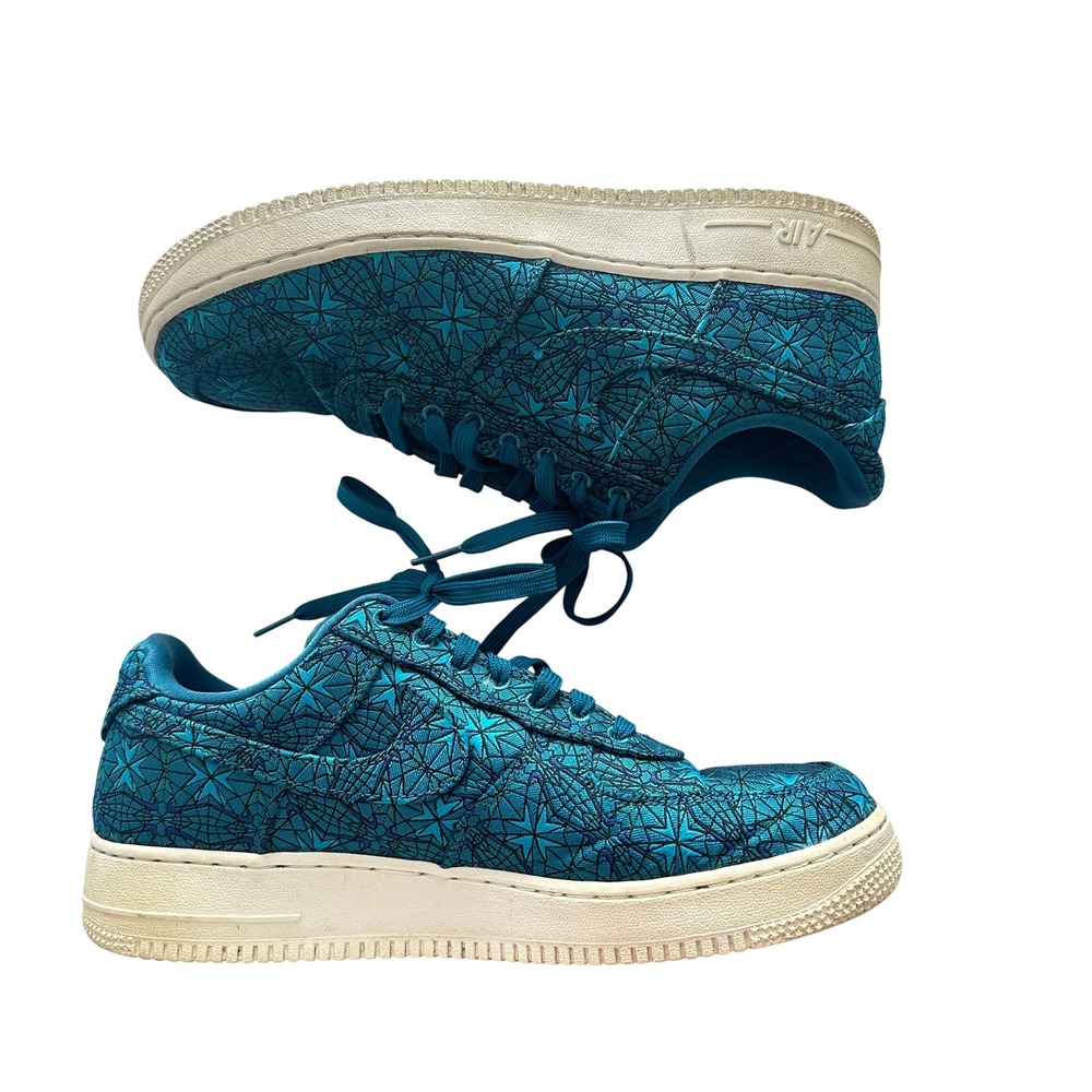 Nike Air Force 1 Low Premium 07 LV8 Stained Glass Green Abyss Mens 10.5